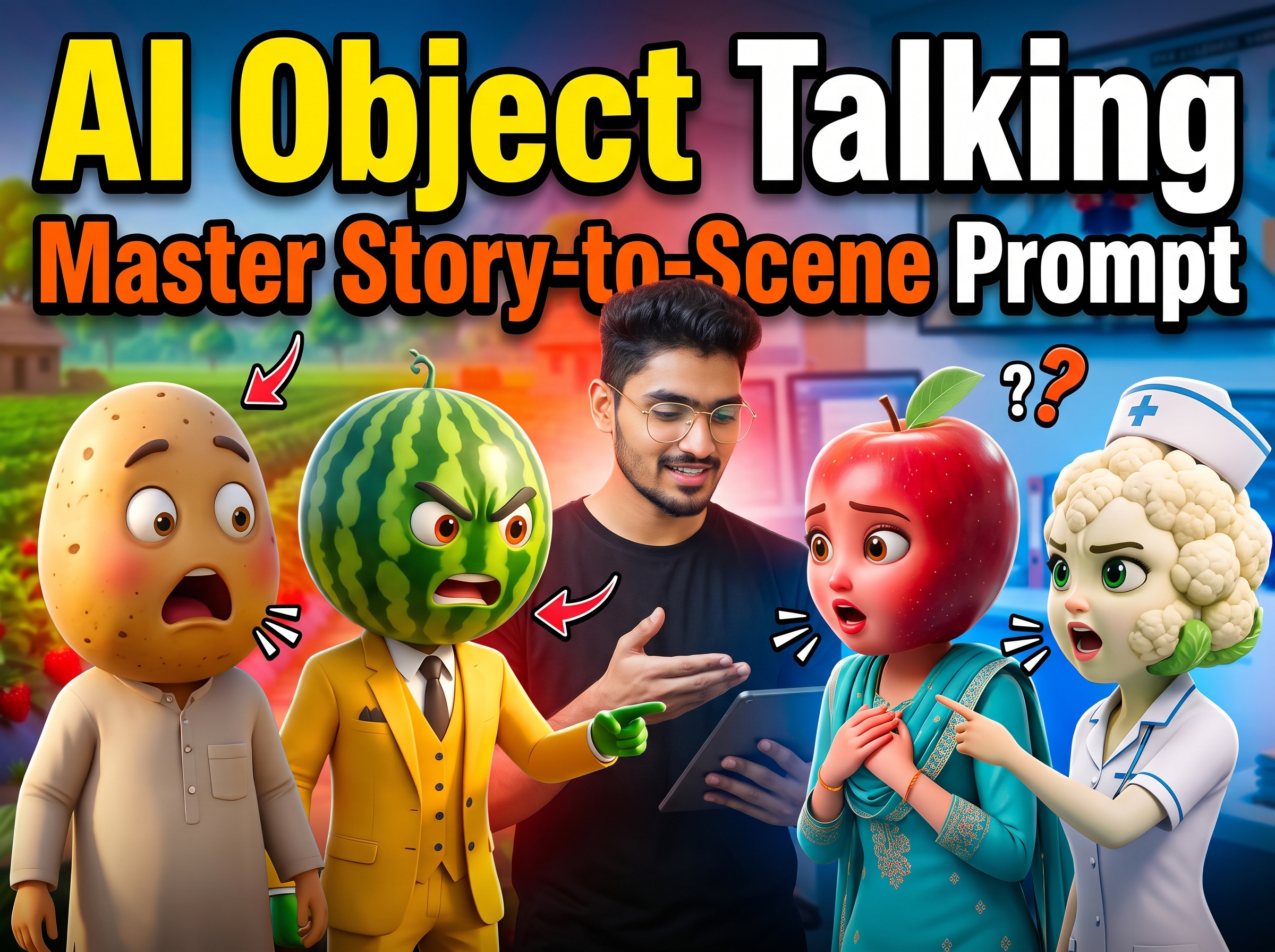AI Object Talking Universe – Master Story-to-Scene Prompt